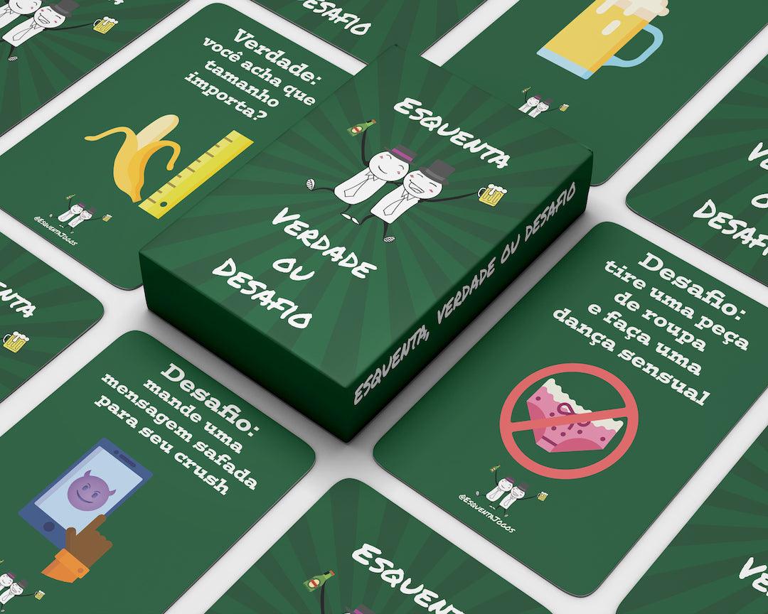 Goró o Jogo - São 54 cartas com os melhores e mais insanos desafios pra  você jogar com seus amigos e esquentar o rolê 🔥. . Corre pra garantir o  seu na