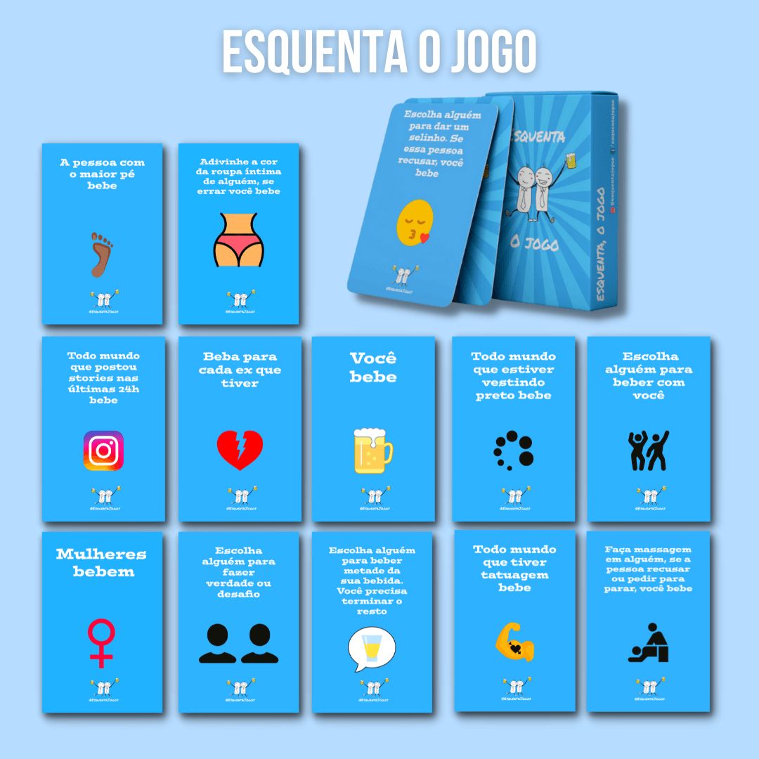 Esquenta, O Jogo- Jogo De Cartas- Baralho